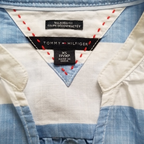 NWOT- Tommy Hilfiger Cotton Blouse - Picture 2 of 3